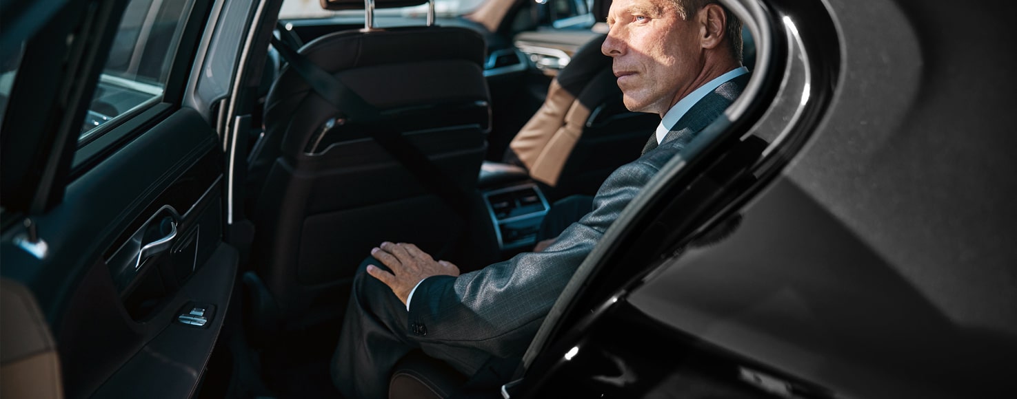 private JFK ride interior