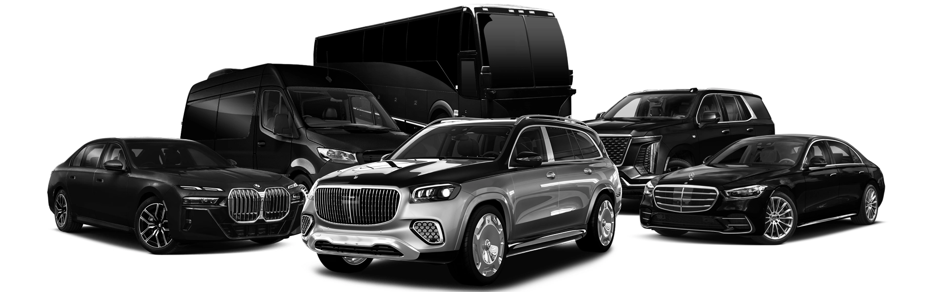 Luxury chauffeur service in New York with premium fleet sedans, SUVs, Sprinter and Coach Bus by Luxury Ride USA